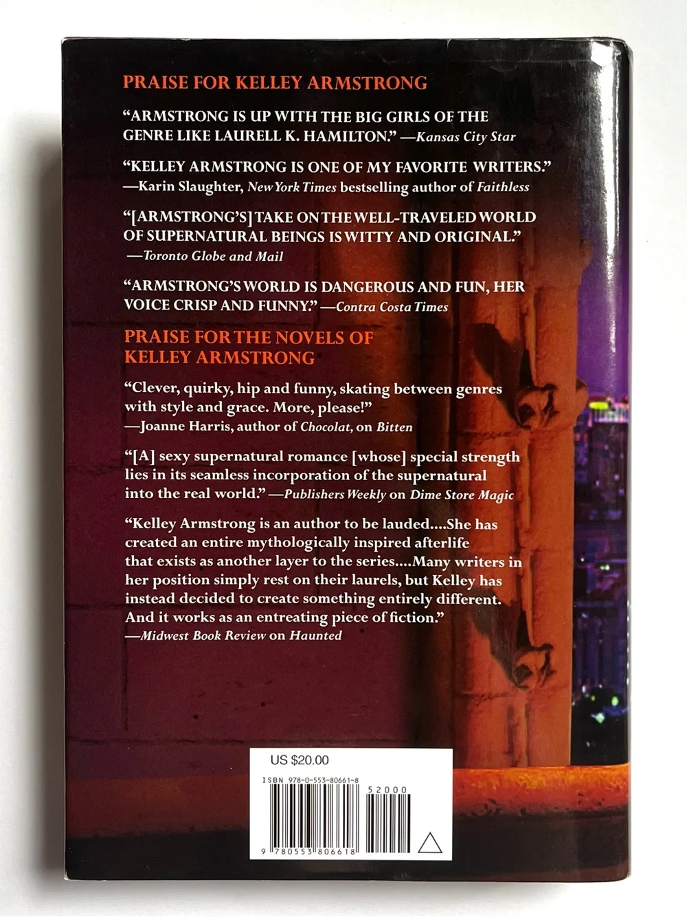 EUC Personal Demon Kelley Armstrong Paranormal Fiction Urban Fantasy Hardcover